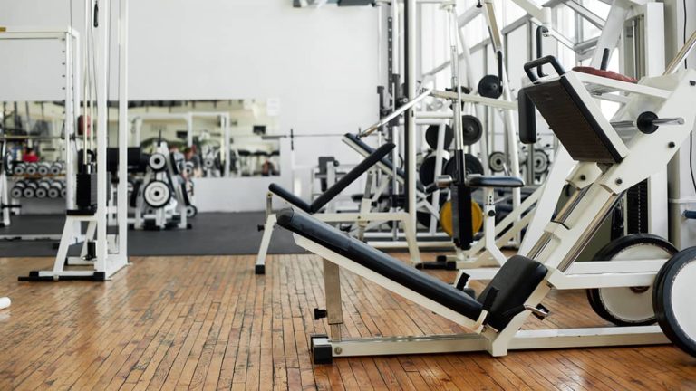 an assortment of gym assortment