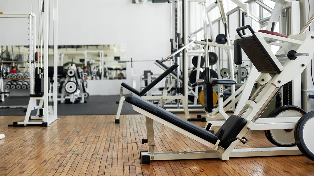 各种各样的健身房分类