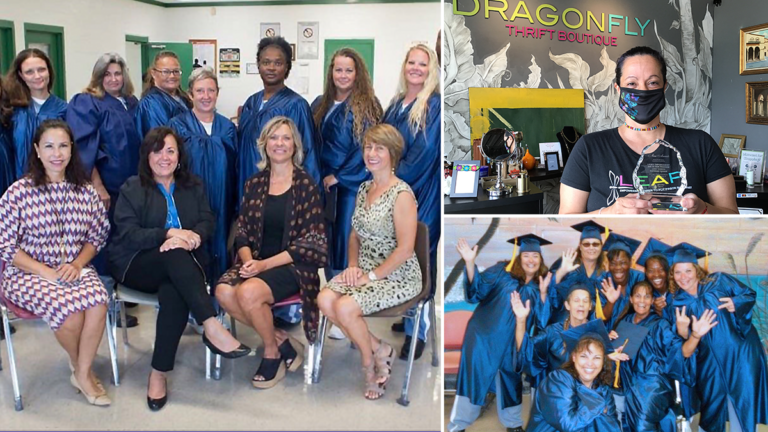 Photo collage of LEAP