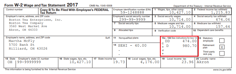 W-2盒子和扣减标签指南