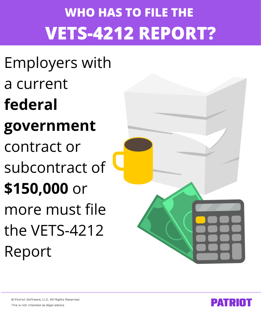 视觉定义哪些雇主必须提交VETS-4212报告