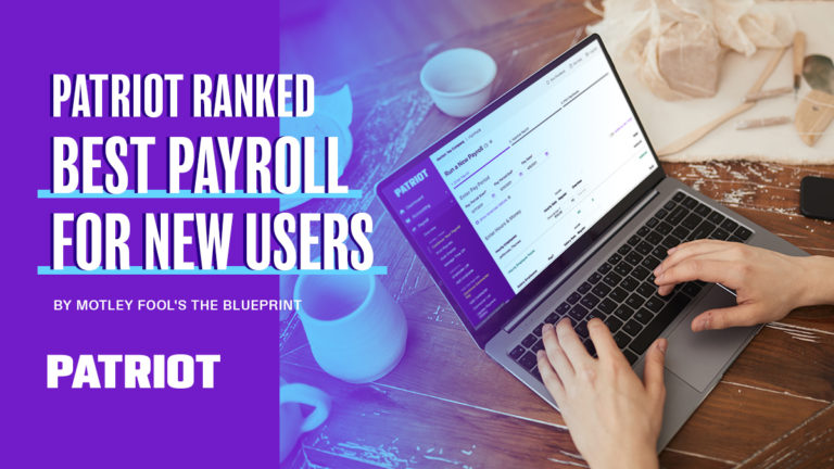 爱国者排名新用户的最佳工资单：Payroll软件的屏幕截图